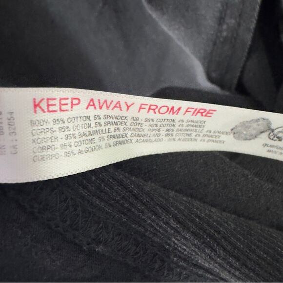 Daily Practice by Anthropologie Montauk V-Neck Dress Black Wrap Mini Cotton Tie - Picture 14 of 15